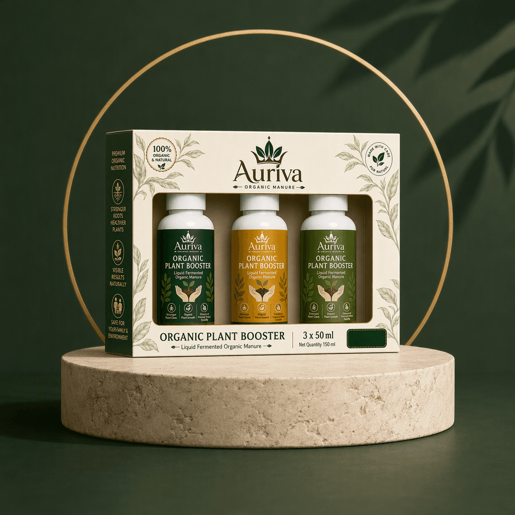 Organic Plant Booster - 3 x 50 ml