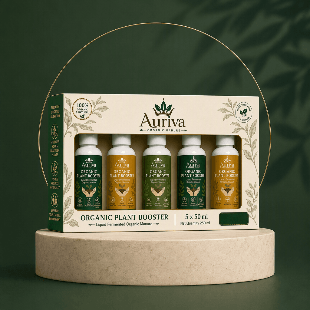 Organic Plant Booster - 5 x 50 ml